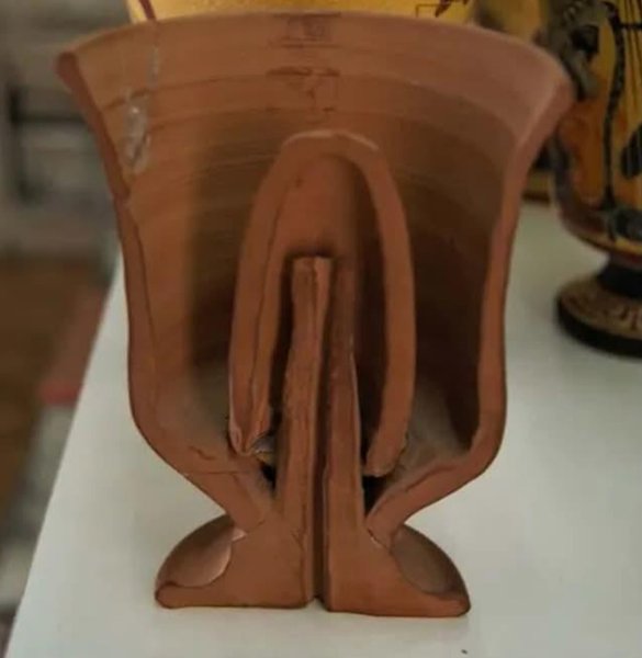 кубок жадібності піфагорійська чаша, чаша піфагора, кубок жадібності